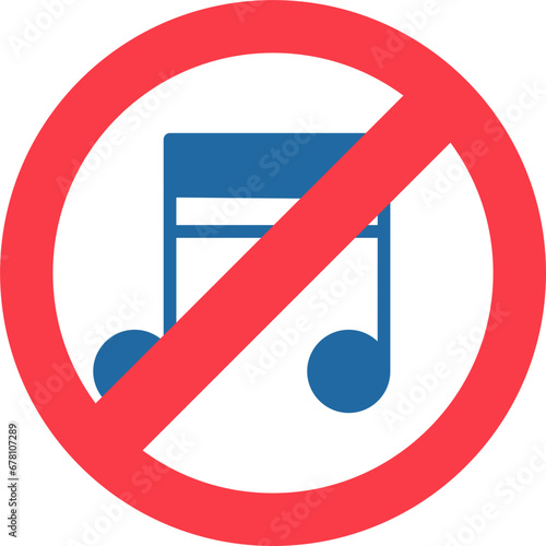 No Music Icon