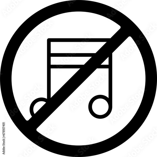 No Music Icon