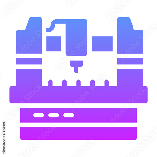 Cnc Machine Icon