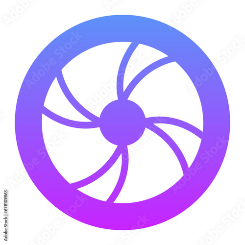 Wooden Wheel Icon