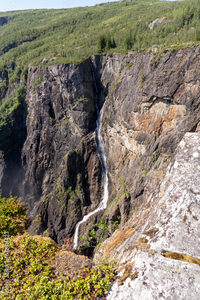 Måbødalen a narrow valley in Eidfjord Municipality in Vestland county, Norway