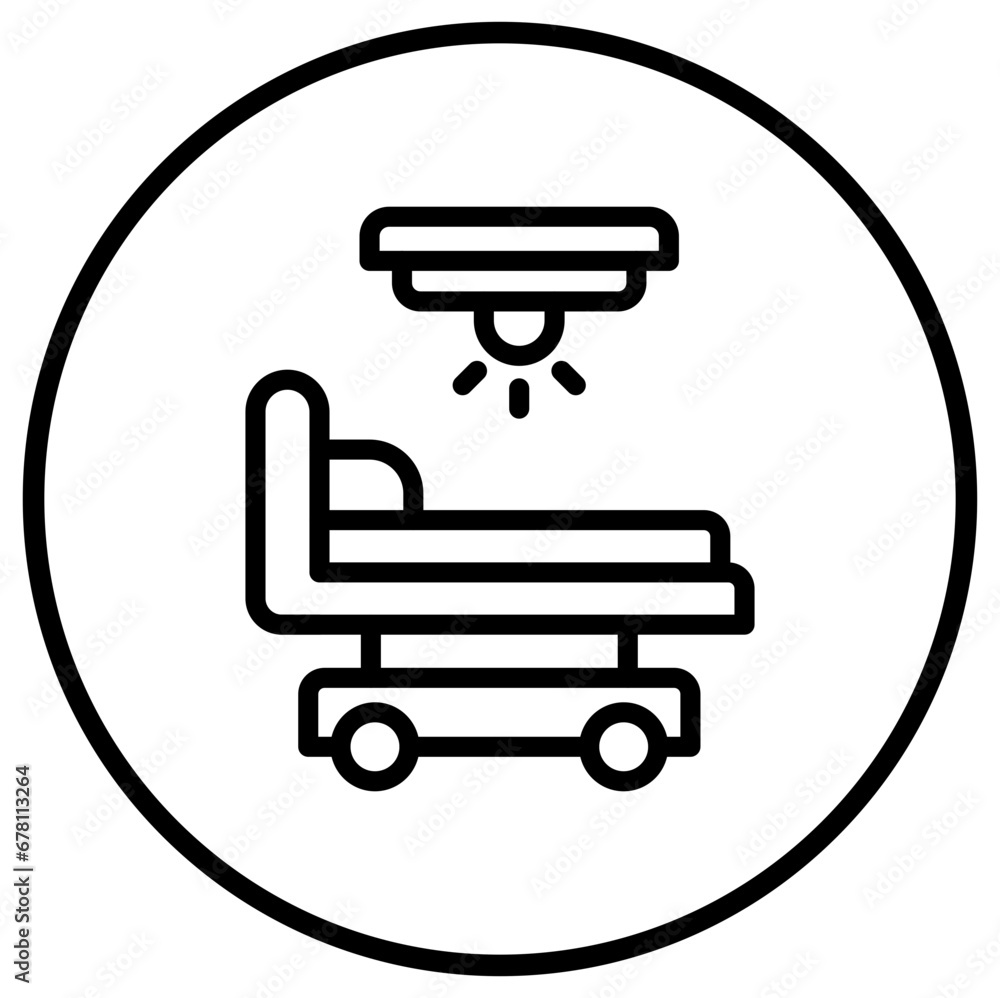 Operating Room Vector Icon Design Illustration Operating Room Vector Icon Design Illustration