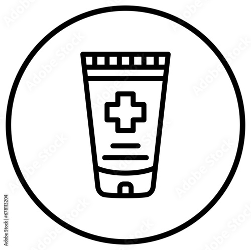 Ointment Vector Icon Design Illustration