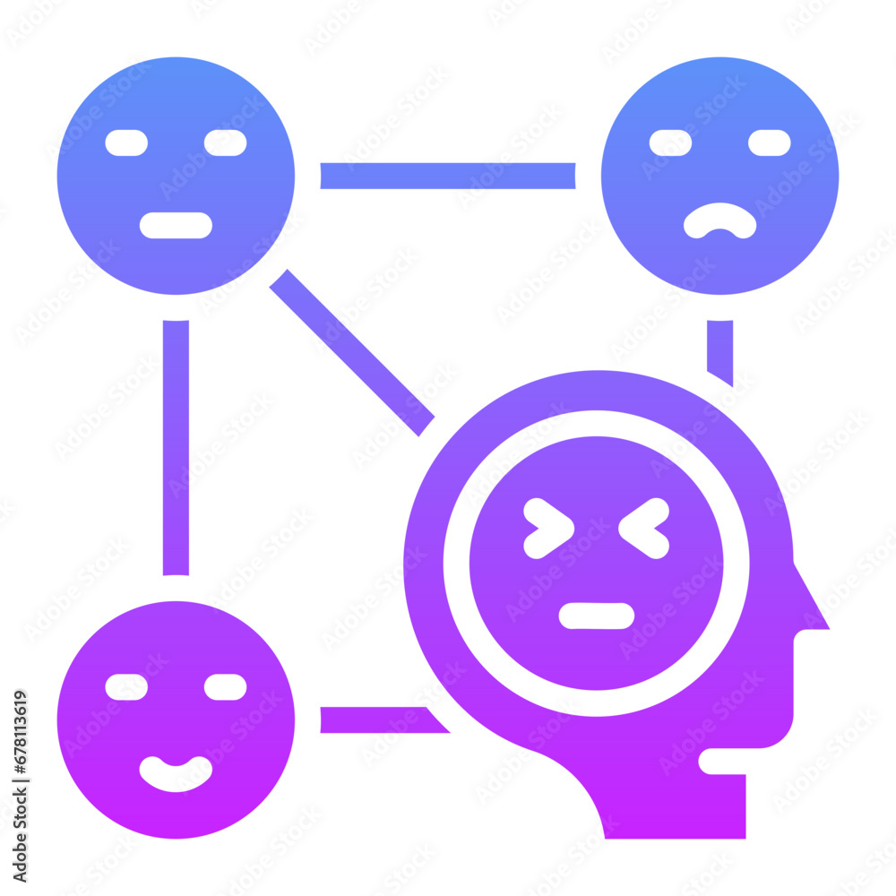 Emotional intelligence Icon Emotional intelligence Icon