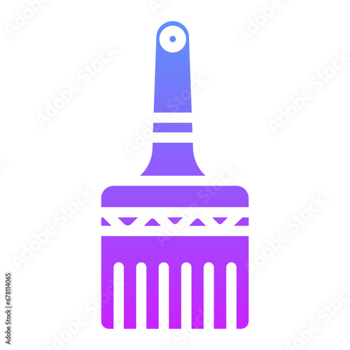 Basting Brush Icon