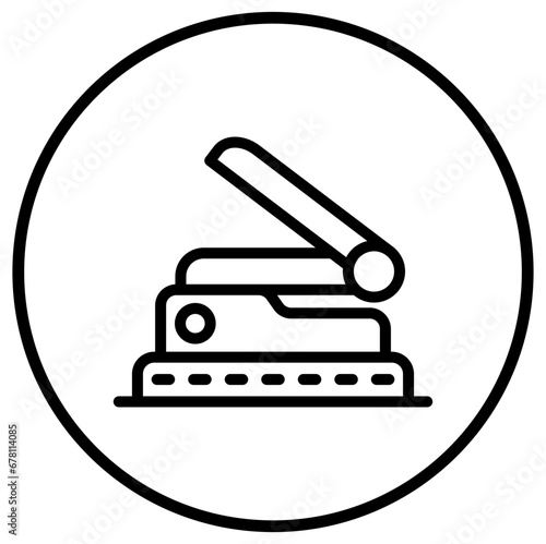 Hole Puncher Vector Icon Design Illustration