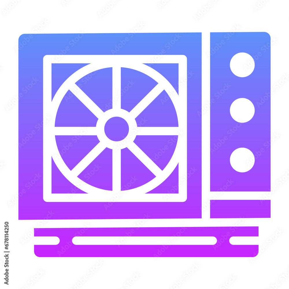 Air Heater Icon Air Heater Icon