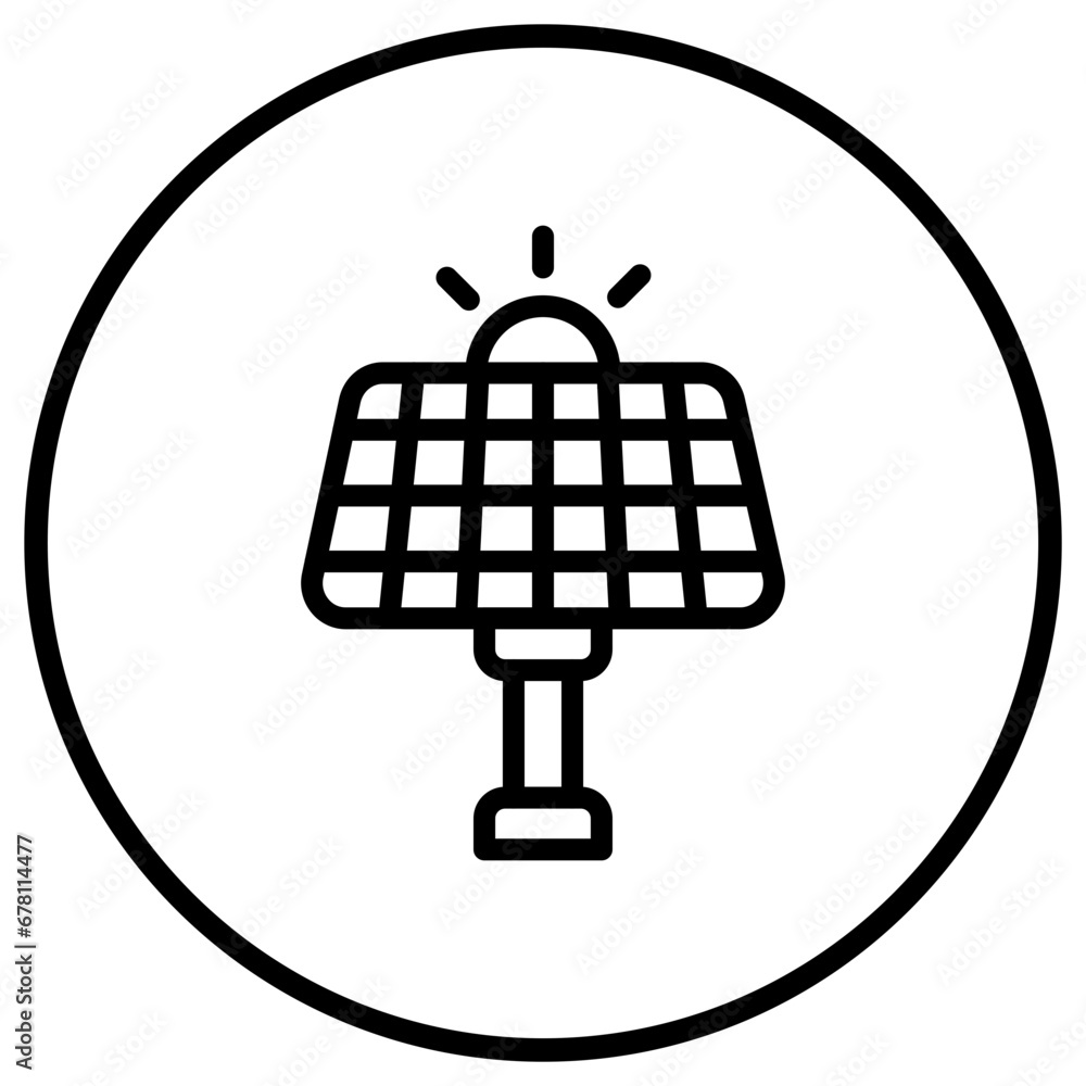 Solar Panel Vector Icon Design Illustration Solar Panel Vector Icon Design Illustration