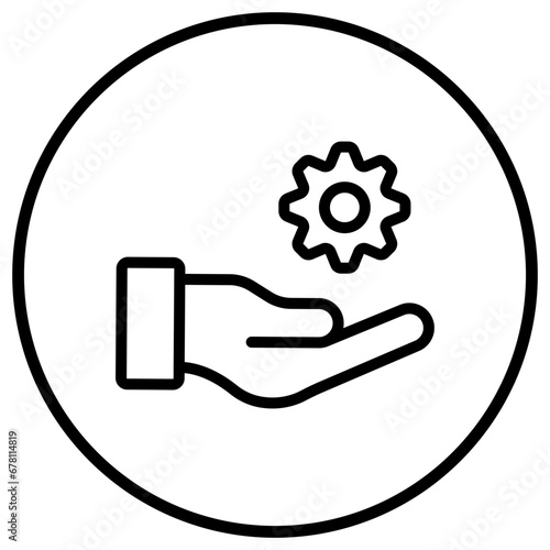 Management Vector Icon Design Illustration