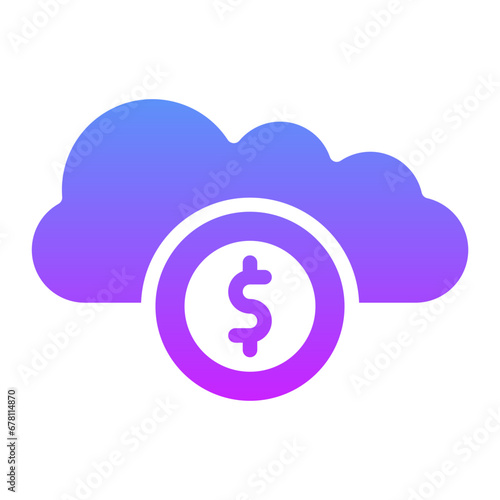 Cloud Money Icon