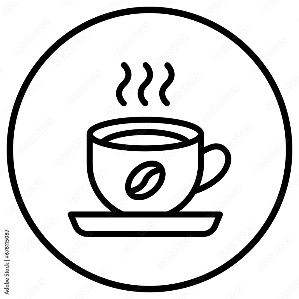 Obraz premium Espresso Vector Icon Design Illustration