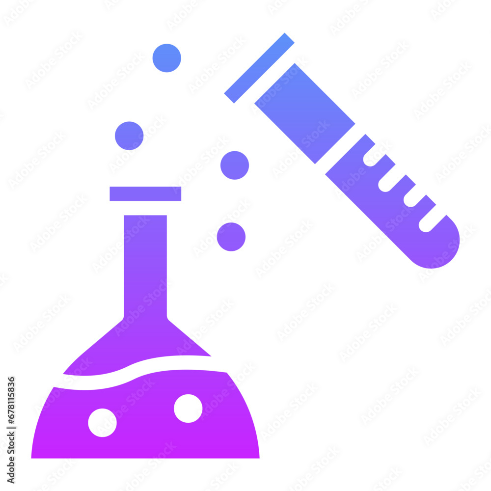 Chemical Experiment Icon Chemical Experiment Icon