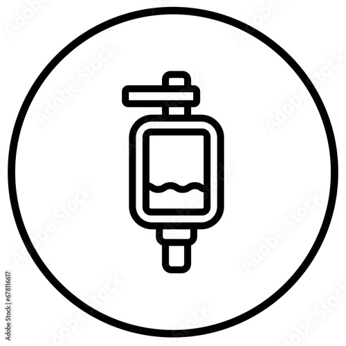 Urinal Vector Icon Design Illustration