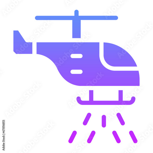 Firefighter Helicopter Icon