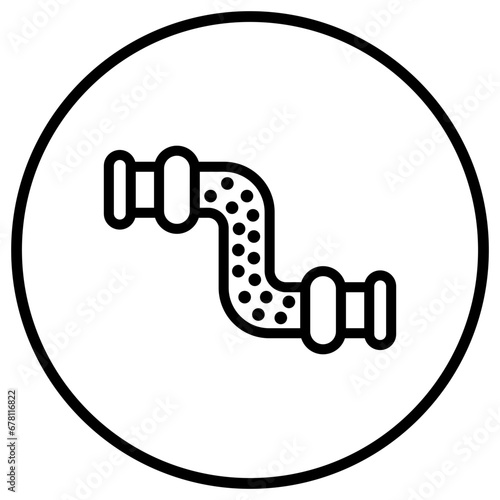 Blockage Vector Icon Design Illustration