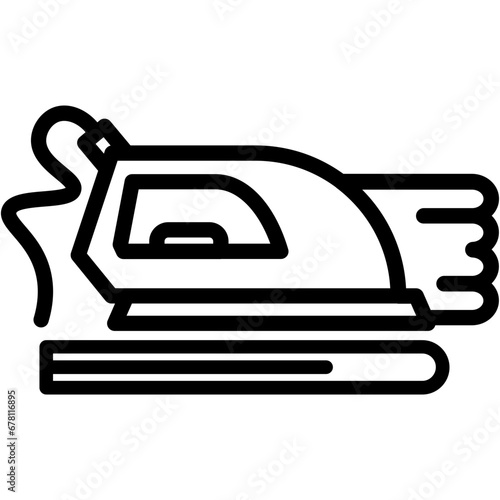 Clothes Iron Icon ©  karyative