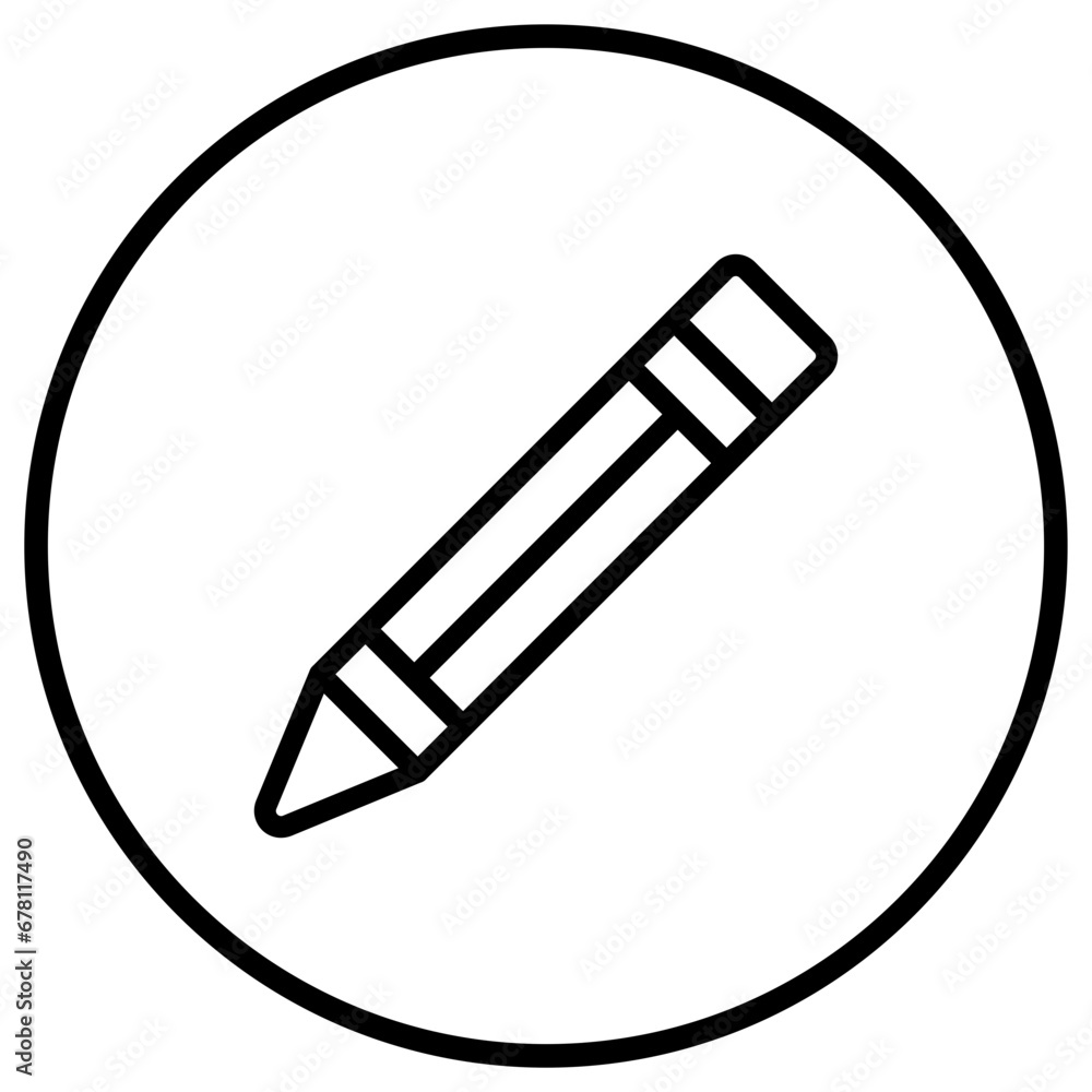 Pencil Vector Icon Design Illustration Pencil Vector Icon Design Illustration