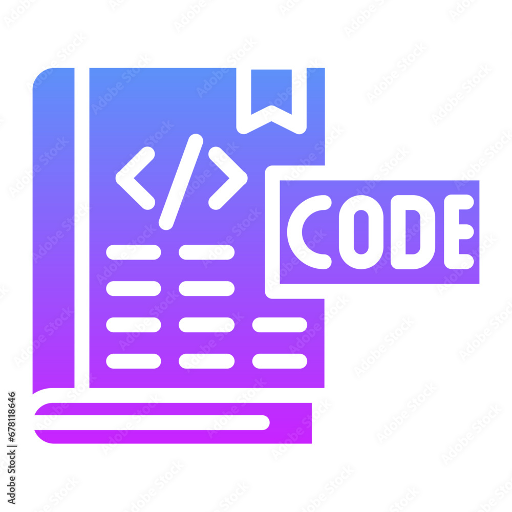 Coding Book Icon Coding Book Icon