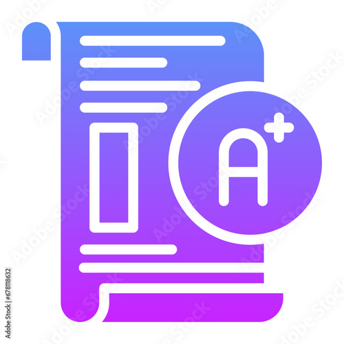 Report Card Icon