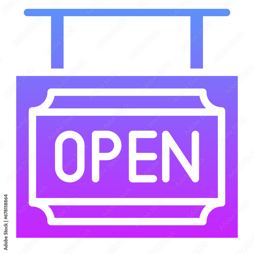 Shop Open Icon