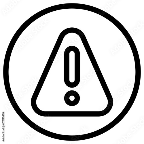 Danger Vector Icon Design Illustration