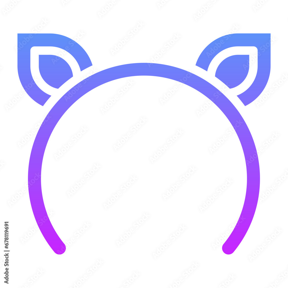 Birthday Headband Icon Birthday Headband Icon