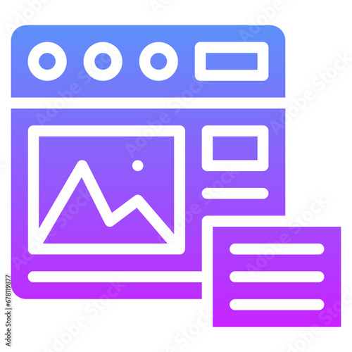 Mockup Design Icon