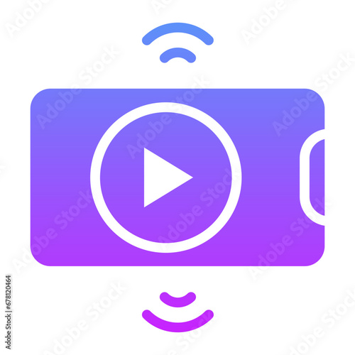 Live Streaming Icon