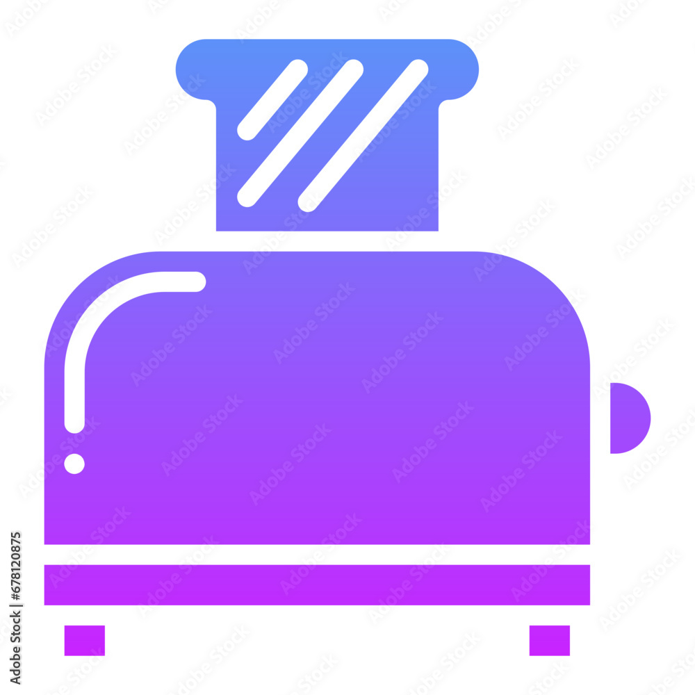 Fototapeta premium Toaster Icon