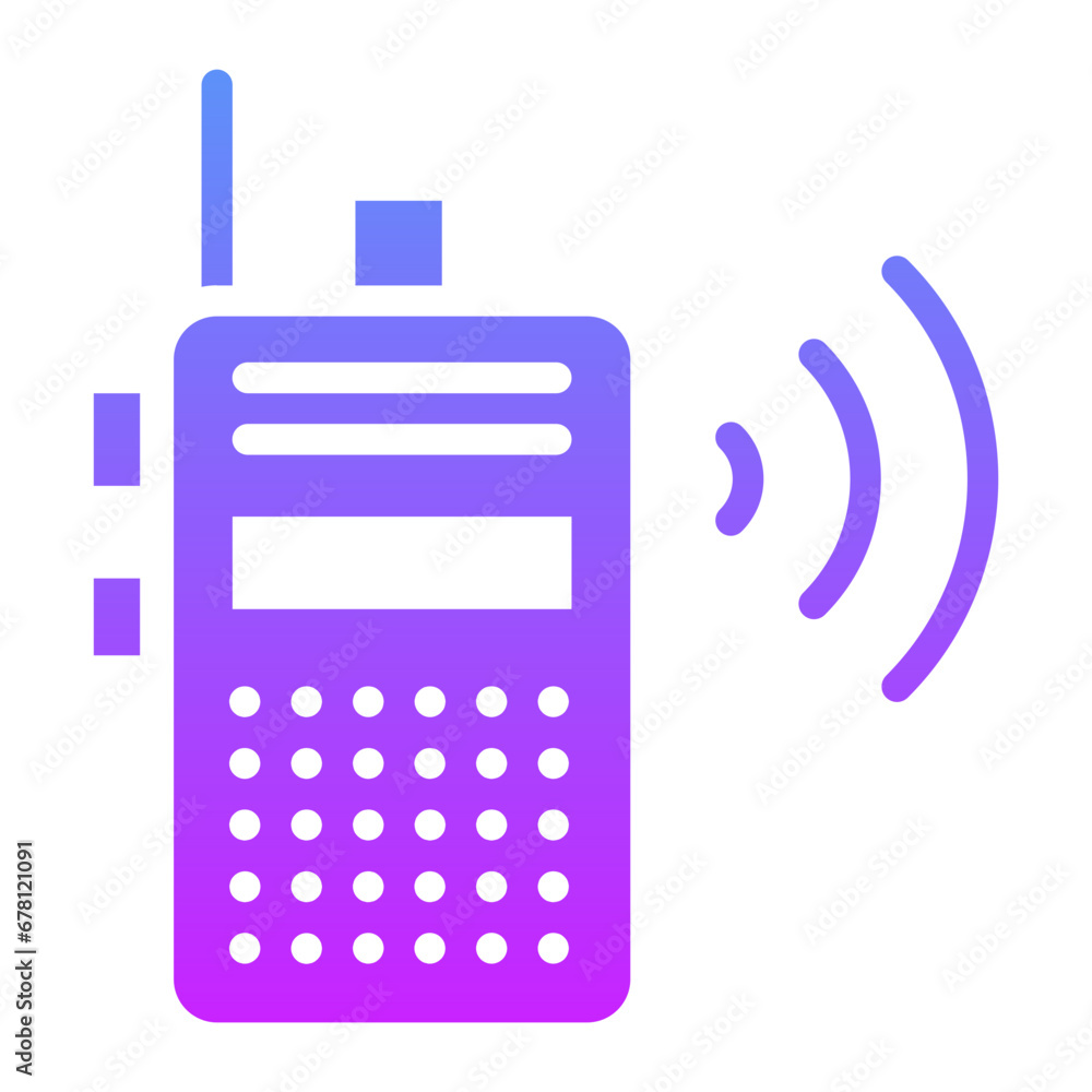 Walkie Talkie Icon Walkie Talkie Icon