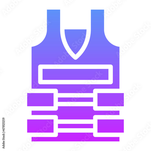 Bullet Proof Vest Icon