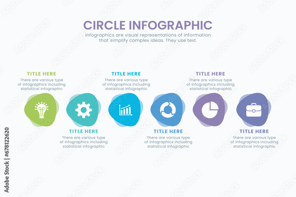 Minimal business circle infographic design template for cycling diagram. presentation and round chart. Business concept with 6 stages. Modern flat vector illustration for data visualization. Minimal business circle infographic design template for cycling diagram. presentation and round chart. Business concept with 6 stages. Modern flat vector illustration for data visualization.