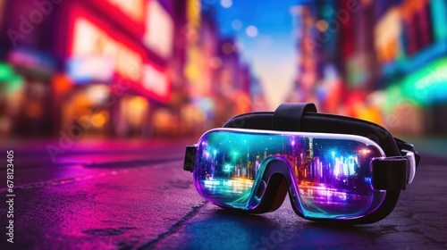 Virtual Glasses With Bokeh Effects