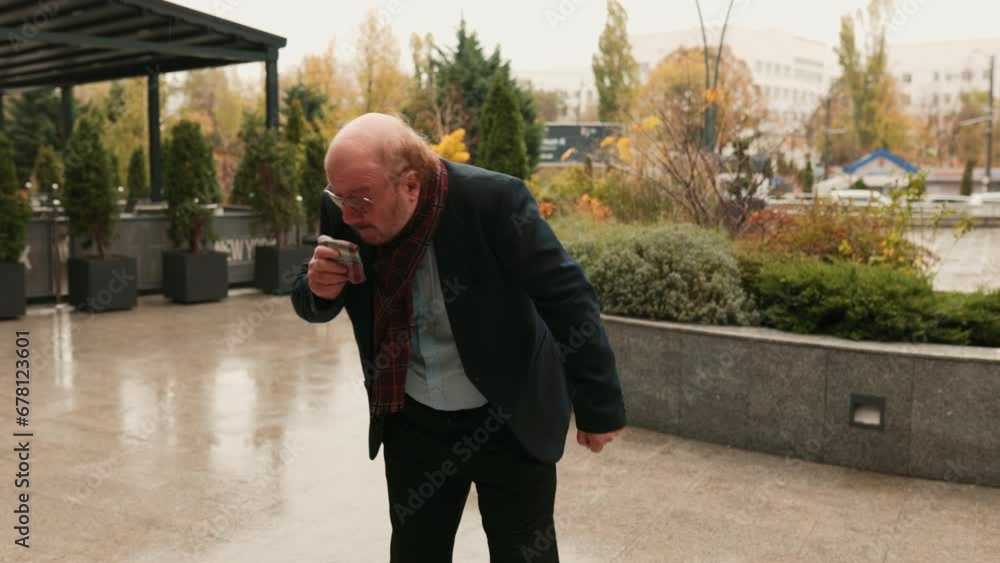 a senior man experiencing severe discomfort, exhaustion, and signs of illness like sneezing and coughing, revealing the sobering realities of senior healthcare and the pains of seasonal flu distress. a senior man experiencing severe discomfort, exhaustion, and signs of illness like sneezing and coughing, revealing the sobering realities of senior healthcare and the pains of seasonal flu distress.