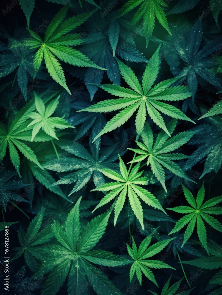 Cannabis leaves background pattern texture Cannabis leaves background pattern texture