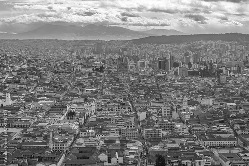 Ville de Quito en Equateur