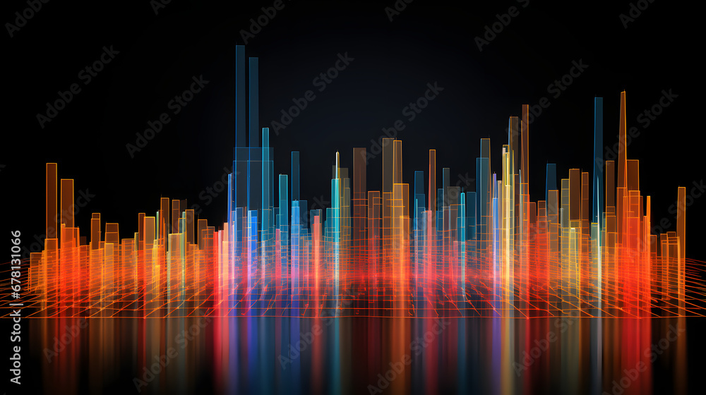 abstract equalizer background abstract equalizer background