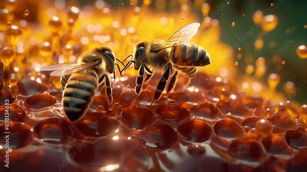 Eat honey comb fresh pure food real raw image Ai generated art Eat honey comb fresh pure food real raw image Ai generated art