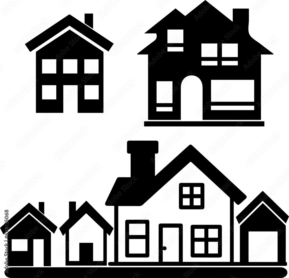 house icon set,house, home, icon, building, estate, vector, architecture, set, roof, symbol, real, illustration, construction, design, property, urban, window, town, real estate, 
