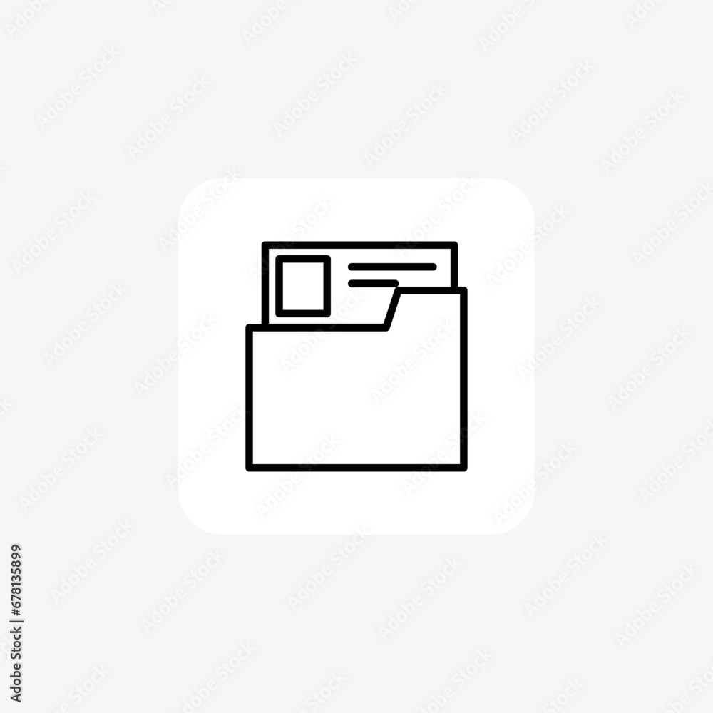 Onedrive Folder Landscape line Icon isolated on white background vector illustration Pixel perfect
Onedrive Folder Landscape line Icon isolated on white background vector illustration Pixel perfect
