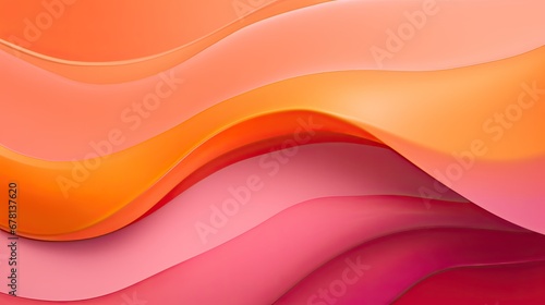 Blend pink with orange background. Suitable for cosmetic products. Luxurious and smooth impression.