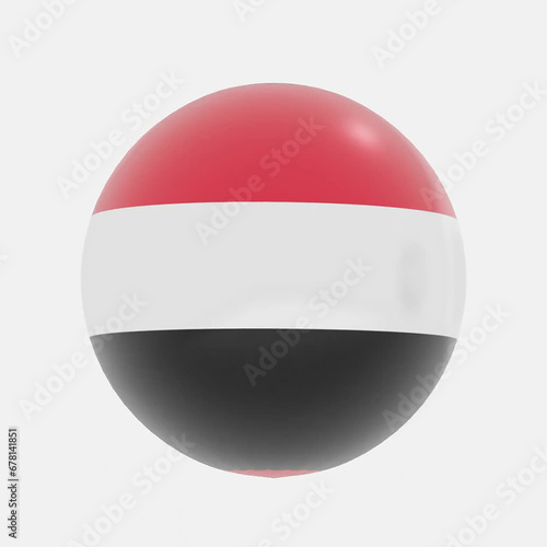Yemen flag icon or symbols Free Download Yemen flag icon or symbols - GFXLoad