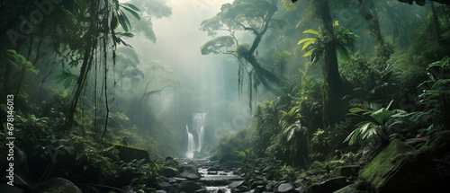 tropical jungle photo