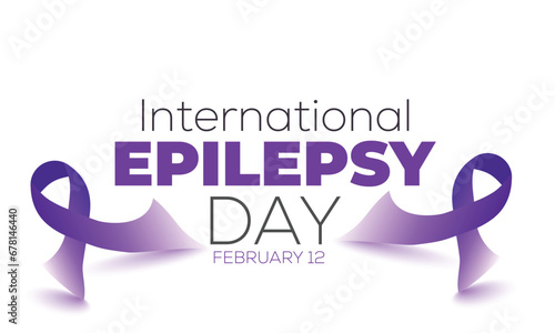 International Epilepsy Day. background, banner, card, poster, template. Vector illustration.
