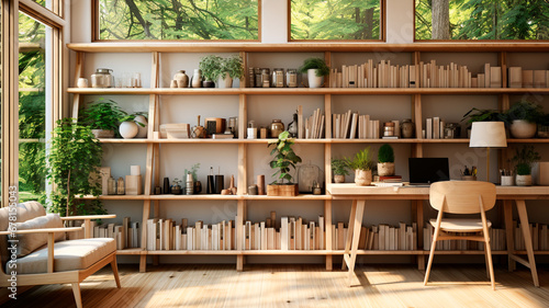 books and shelves on shelves