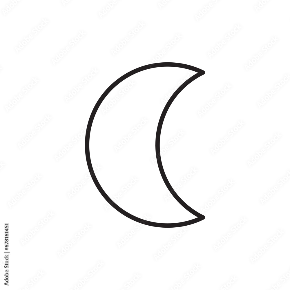 Moon and star icon Moon and star icon
