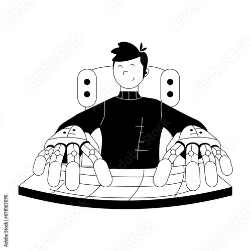 Robotic Boy 