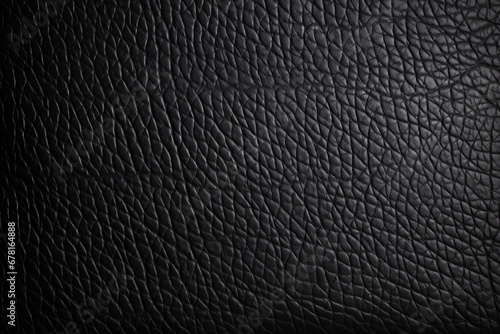 Black Leather Surface Elegant Background