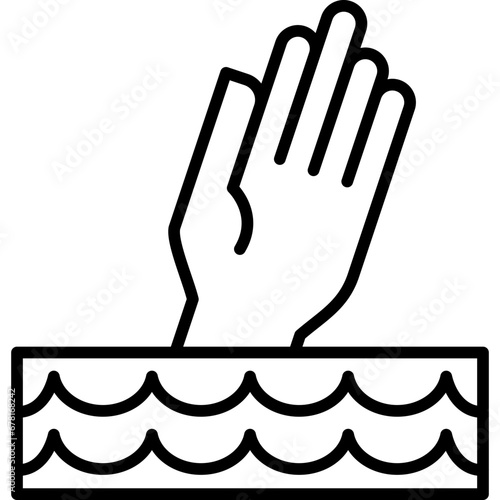 Drown Icon