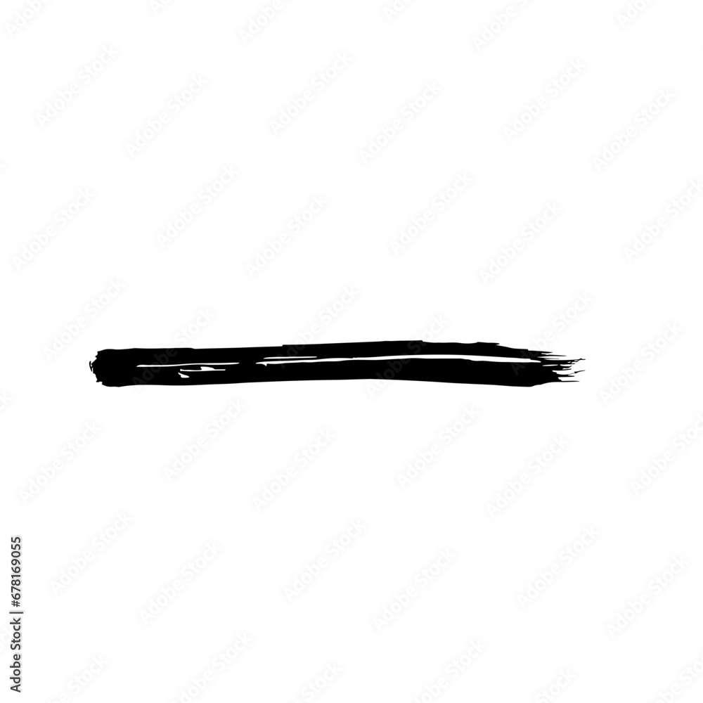 Brush strokes and vector paintbrush set decoration Brush strokes and vector paintbrush set decoration